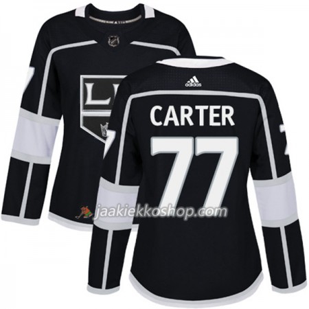 Nainen NHL Los Angeles Kings Pelipaita Jeff Carter 77 Adidas 2017-2018 Musta Authentic